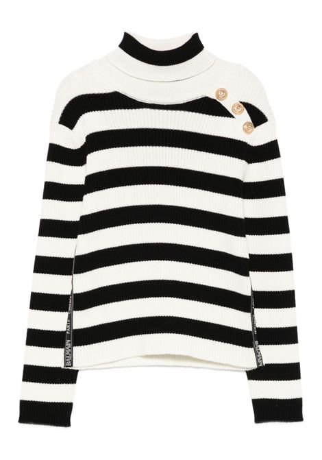 Maglione Balmain Kids BALMAIN PARIS KIDS | MAGLIONI E CARDIGAN | BX9A40Z3297102NE